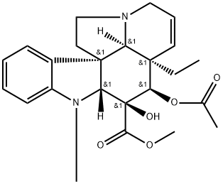 (2β,5α,12β,19α)-4β-(Acetyloxy)-6,7-didehydro-3β-hydroxy-1-methylaspidospermidine-3-carboxylic acid methyl ester