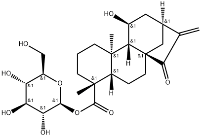(4R)-11β-Hydroxy-15-oxokaur-16-en-18-oic acid β-D-glucopyranosyl ester