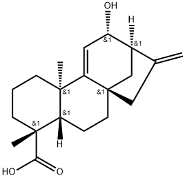 12alpha-Hydroxykaura-9(11),16-dien-18-oic acid