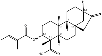 ent-3β-Tigloyloxykaur-16-en-19-oic acid