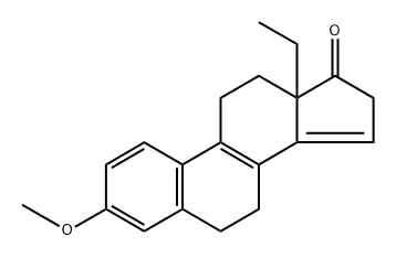 (±)-13-ethyl-3-methoxygona-1,3,5(10),8,14-pentaen-17-one