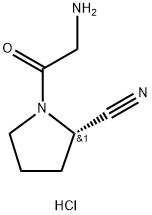 2-Pyrrolidinecarbonitrile, 1-(2-aminoacetyl)-, hydrochloride (1:1), (2S)-