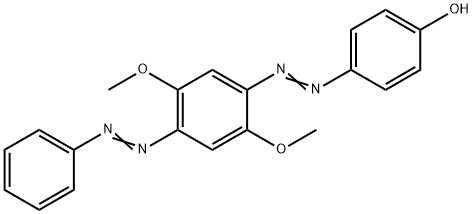 p-[[2,5-dimethoxy-4-(phenylazo)phenyl]azo]phenol 