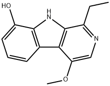 1-Ethyl-4-methoxy-9H-pyrido[3,4-b]indol-8-ol