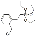 [2-[(chloromethyl)phenyl]ethyl]triethoxysilane 