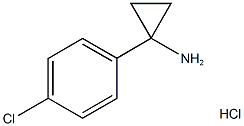 Cyclopropanamine, 1-(4-chlorophenyl)-, hydrochloride (1:1)