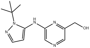 2-PyrazineMethanol, 6-[[1-(1,1-diMethylethyl)-1H-pyrazol-5-yl]aMino]-
