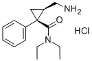 (1R,2S)-rel-2-(Aminomethyl)-N,N-diethyl-1-phenylcyclopropanecarboxamide hydrochloride