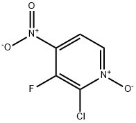 2-CHLORO-3-FLUORO-4-NITROPYRIDINE N-OXIDE
