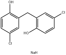 sodium hydrogen 2,2'-methylenebis[4-chlorophenolate]