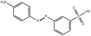 m-[(p-Aminophenyl)azo]benzenesulphonic acid