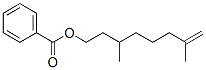 (-)-3,7-dimethyloct-7-enyl benzoate 