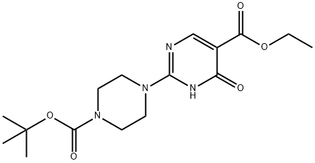 Ethyl 2-(4-(tert-butoxycarbonyl)piperazin-1-yl)-4-hydroxypyrimidine-5-carboxylate