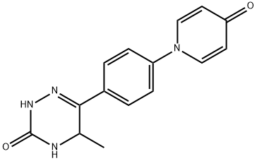 ,5-Dihydro-5-methyl-6-[4-(4-oxo-1(4H)-pyridinyl)phenyl]-1,2,4-triazin-3(2H)-one