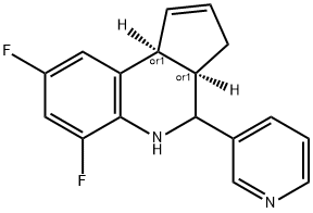 6,8-Difluoro-4-pyridin-3-yl-3a,4,5,9b-tetrahydro-3H-cyclopenta[c]quinoline