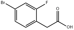 4-Bromo-2-fluorophenylacetic acid