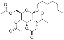 HEPTYL 2-ACETAMIDO-3,4,6-TRI-O-ACETYL-2-DEOXY-BETA-D-GLUCOPYRANOSIDE