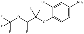 3-Chloro-4-[1,1,2-trifluoro-2-(trifluoromethoxy)ethoxy]benzenamine