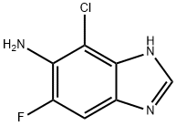 1H-Benzimidazol-5-amine,4-chloro-6-fluoro-(9CI)