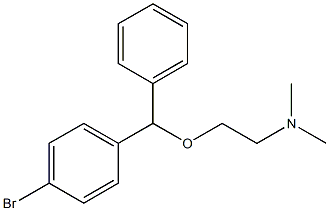 N-2-(4-bromobenzhydryloxy)ethyldimethylamine