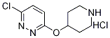 3-Chloro-6-(piperidin-4-yloxy)-pyridazine hydrochloride