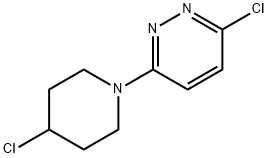 3-chloro-6-(4-chloropiperidin-1-yl)pyridazine, 98+% C9H11Cl2N3, MW: 232.11