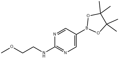 N-(2-Methoxyethyl)-5-(4,4,5,5-tetramethyl-1,3,2-dioxaborolan-2-yl)pyrimidin-2-amine