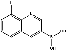 (8-fluoroquinolin-3-yl)boronic acid