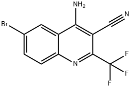 4-Amino-6-bromo-2-(trifluoromethyl)quinoline-3-carbonitrile
