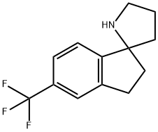 5-(trifluoromethyl)-2,3-dihydrospiro[indene-1,2'-pyrrolidine]