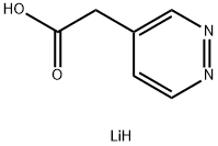 4-Pyridazineacetic acid lithium salt