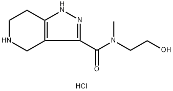 N-(2-Hydroxyethyl)-N-methyl-4,5,6,7-tetrahydro-1H-pyrazolo[4,3-c]pyridine-3-carboxamide HCl