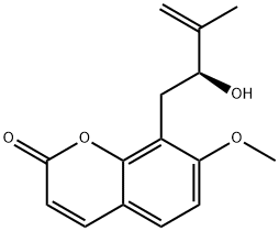 (+)-8-(2-Hydroxy-3-methyl-3-butenyl)-7-methoxy-2H-1-benzopyran-2-one