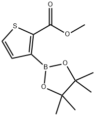 3-(4,4,5,5-Tetramethyl-1,3,2-dioxaborolan-2-yl)-2-thiophenecarboxylic acid methyl ester