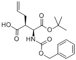 erythro-N-[(Phenylmethoxy)carbonyl]-3-allyl-L-aspartic acid 1-tert-butyl ester