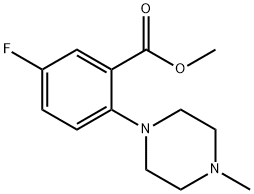 Methyl 5-Fluoro-2-(4-Methylpiperazino)benzoate