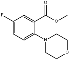 Methyl 5-Fluoro-2-Morpholinobenzoate