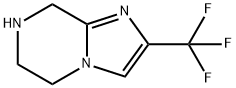 Imidazo[1,2-a]pyrazine, 5,6,7,8-tetrahydro-2-(trifluoromethyl)- (9CI)