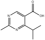 4-Isopropyl-2-methyl-pyrimidine-5-carboxylic	acid