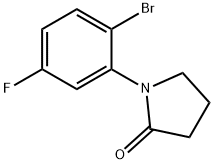 1-(2-Bromo-5-fluorophenyl)pyrrolidin-2-one