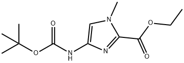 1H-IMidazole-2-carboxylic acid, 4-[[(1,1-diMethylethoxy)carbonyl]aMino]-1-Methyl-, ethyl ester
