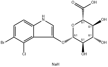 5-Bromo-4-chloro-3-indolyl-beta-D-glucuronide sodium salt