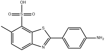 2-(4-Aminophenyl)-6-methyl-1,3-benzothiazole-7-sulfonic acid