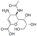 4-amino-2-deoxy-2,3-didehydro-N-acetylneuraminic acid