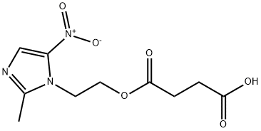 [2-(2-methyl-5-nitro-1H-imidazol-1-yl)ethyl] hydrogen succinate 