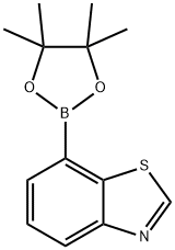 7-(4,4,5,5-tetramethyl-1,3,2-dioxaborolan-2-yl)benzo[d]thiazole