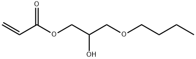 3-butoxy-2-hydroxypropyl acrylate