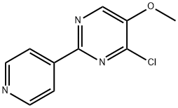 4-chloro-5-methoxy-2-(4-pyridinyl)pyrimidine
