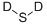 DEUTERIUM SULFIDE