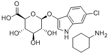 (6-Chloro-3-indolyl)-β-D-glucuronide cyclohexylammonium salt